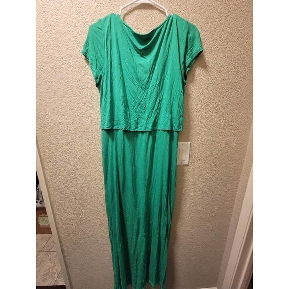 Chicos Popover Paige Maci Dress, Green Size 2 (Medium) - Picture 5 of 5